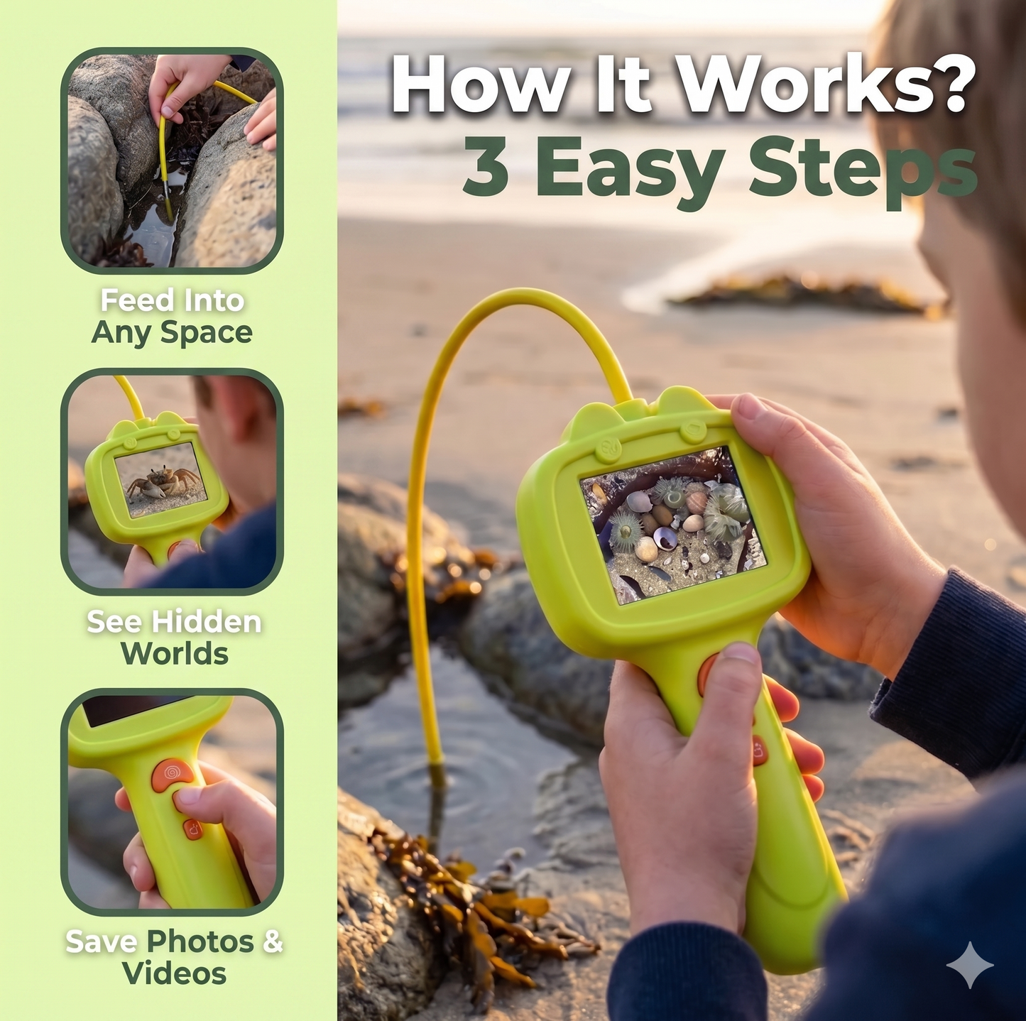Selendor™ 4K Explorer Borescope